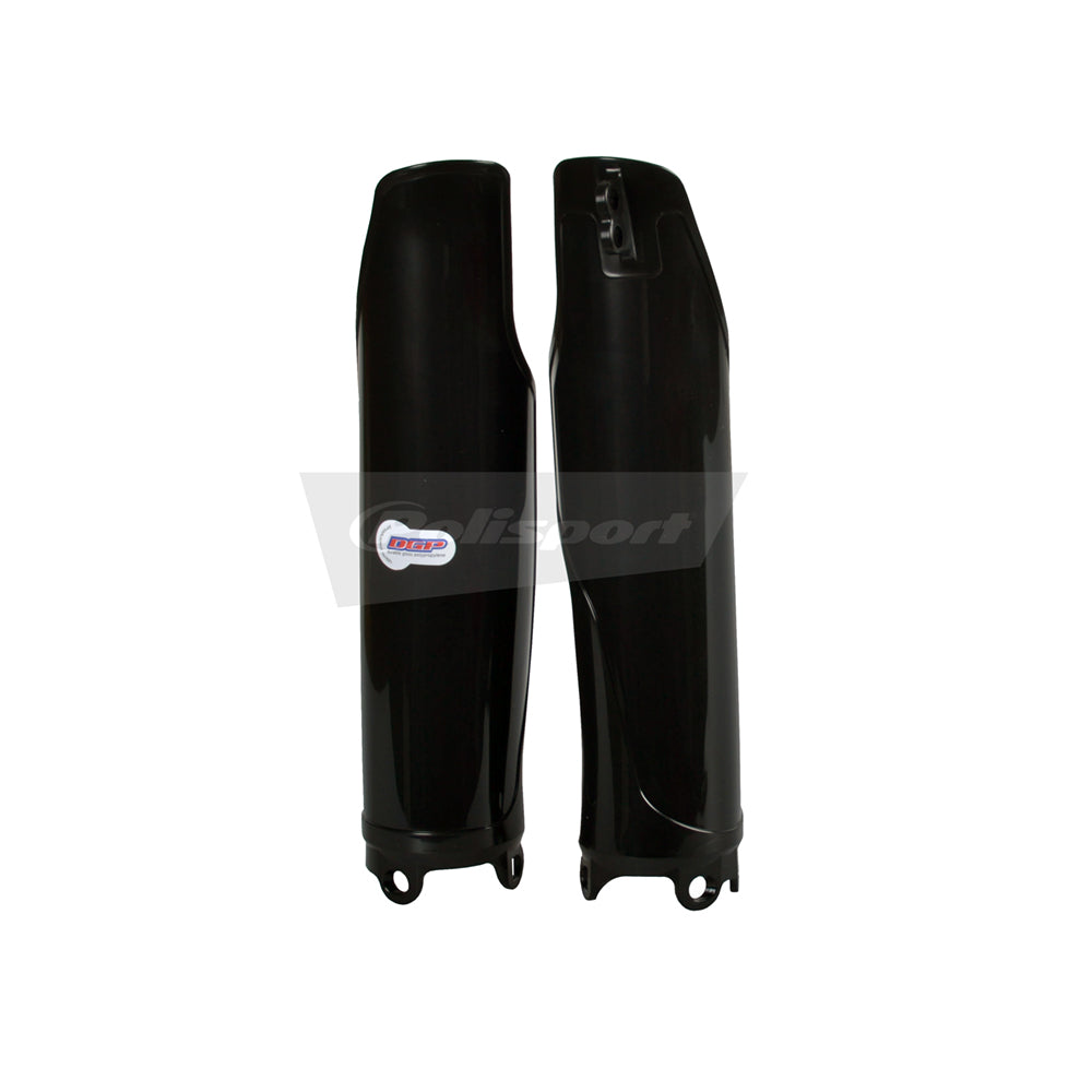 Polisport Plastic Lower Fork Guards For Honda CRF 450R 2004-2018 Black