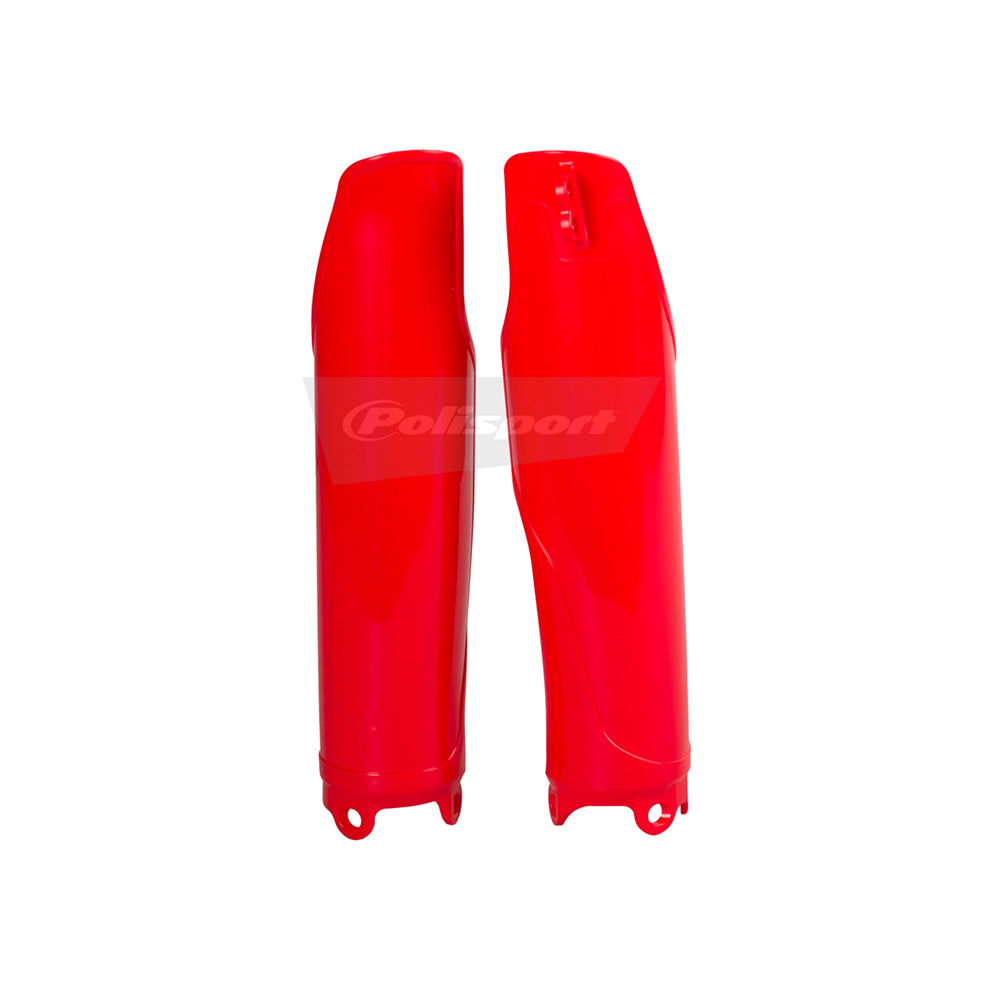 Polisport Plastic Lower Fork Guards For Honda CR 125R 2004-2007 Red CR 04