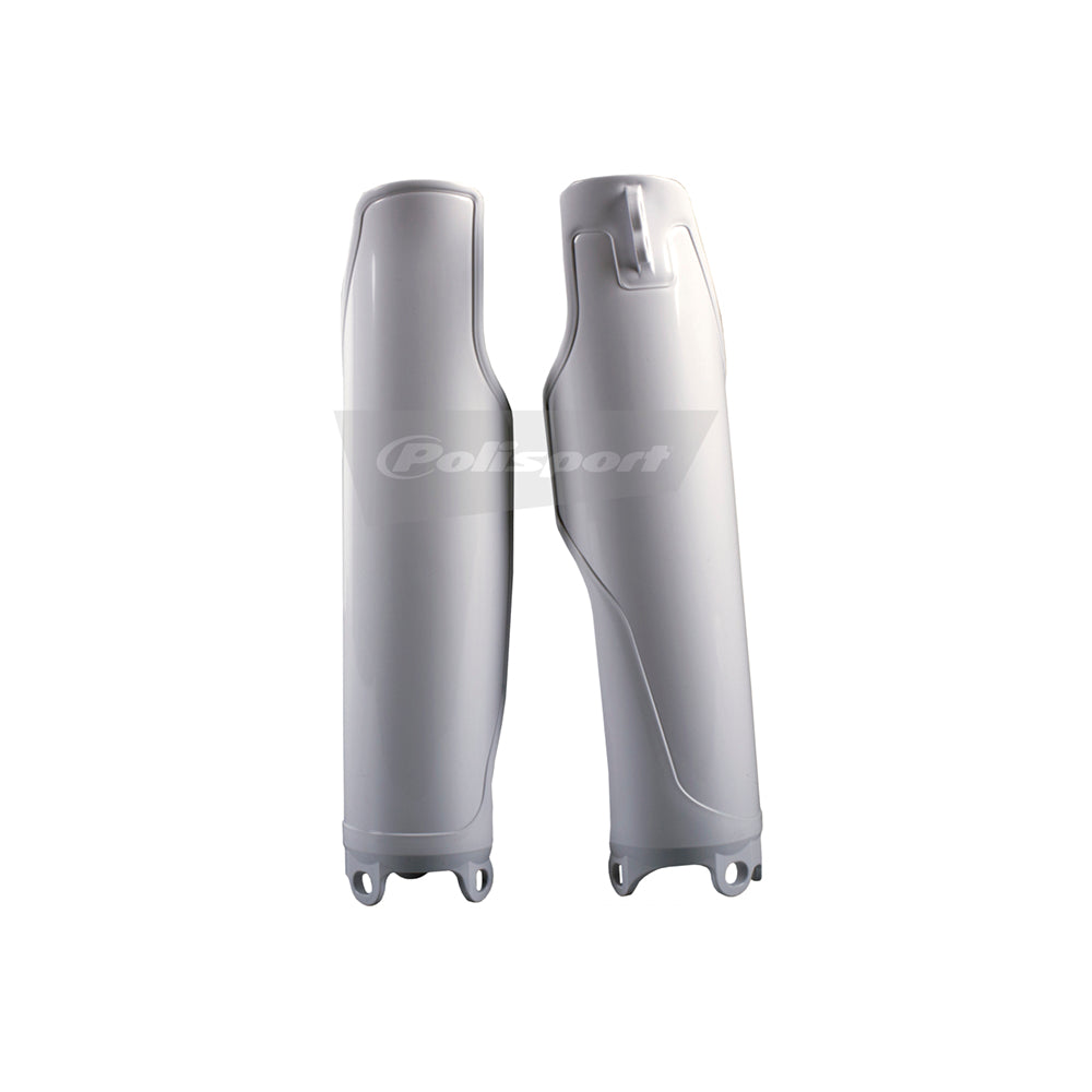 Polisport Plastic Lower Fork Guards For Honda CRF 250R 2004-2018 OEM Color White