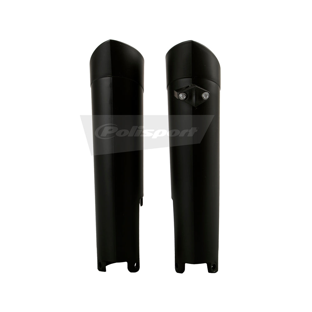 Polisport Plastic Lower Fork Guards For Gas Gas EC-E 300 2006-2017 Black