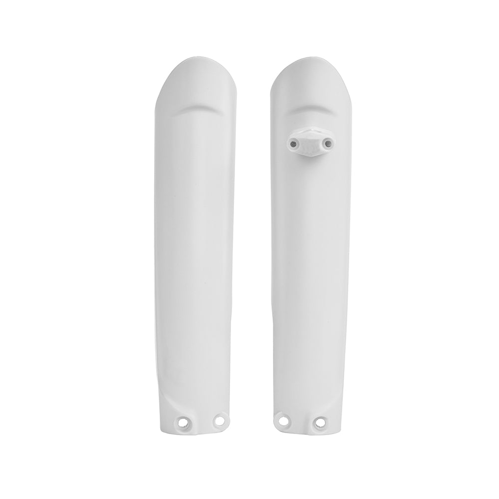 Polisport Plastic Lower Fork Guards For Husqvarna TC 125 2015-2018 OEM Color White