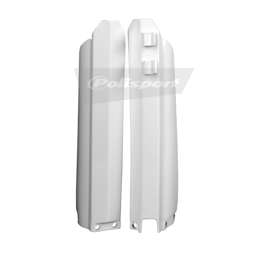 Polisport Plastic Lower Fork Guards For Yamaha YZ 125 1996-2004 OEM Color White