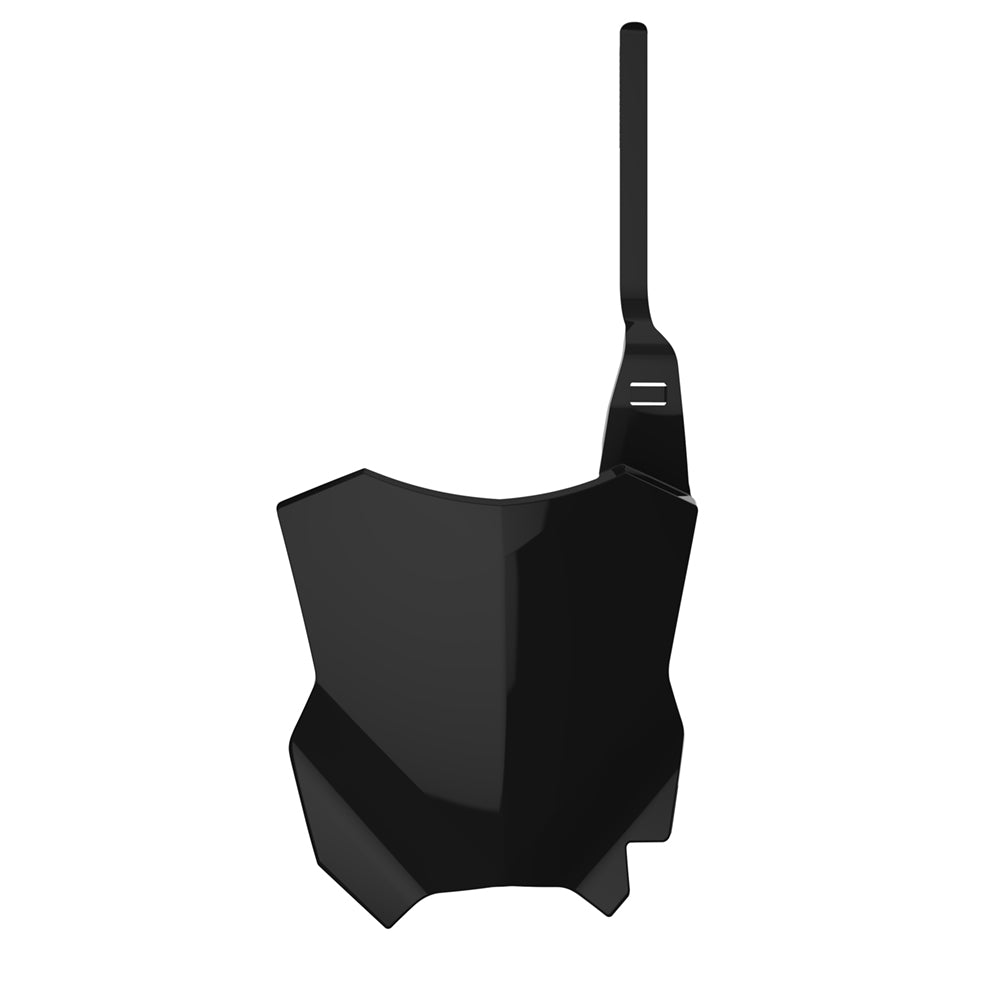 Polisport Front Number Plate For Kawasaki KX 450F Black 2016-2018