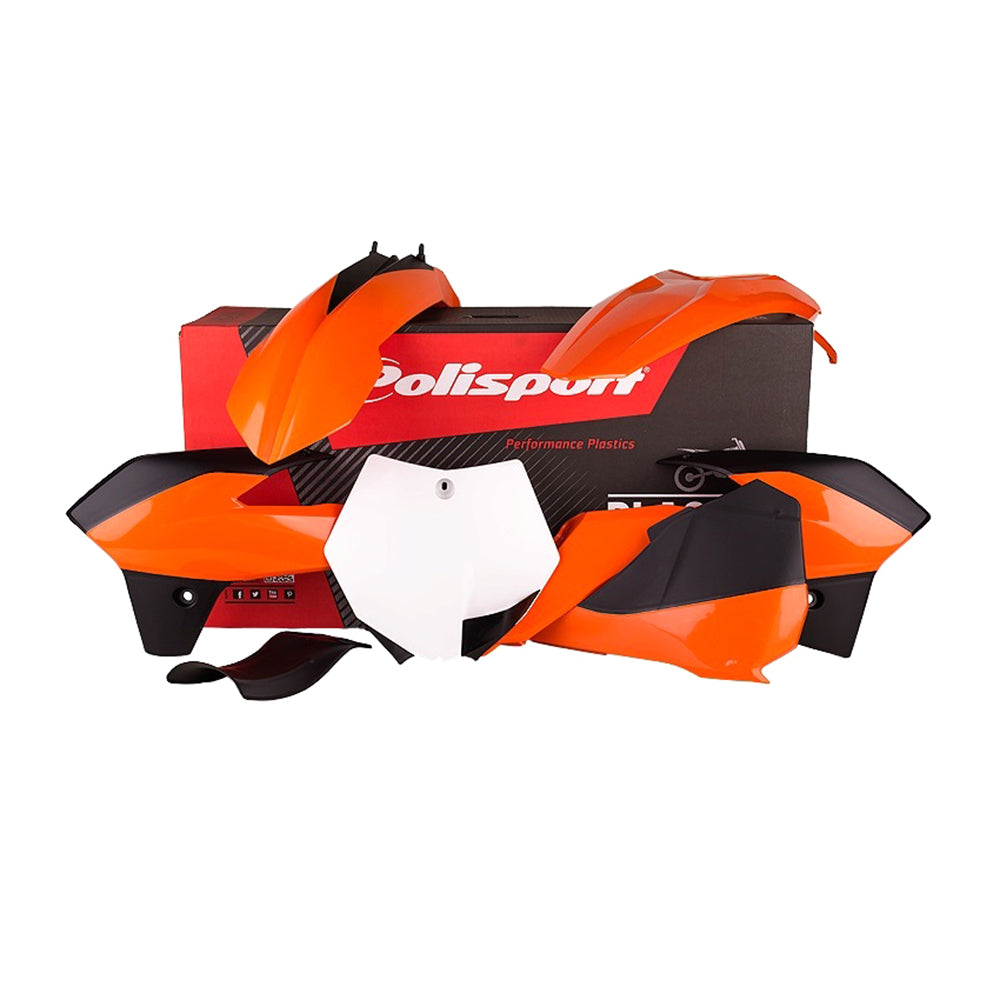 Polisport Plastics Box Kit For KTM SX 85 OEM Color 2013-2017