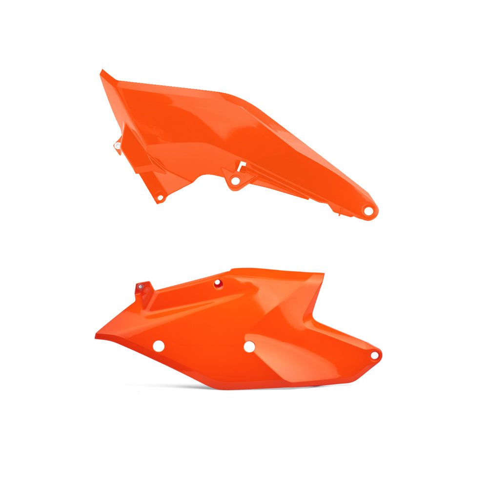 Polisport Side Panels Orange For KTM EXC-F 500 (OEM Color 17-18) 2017-2018