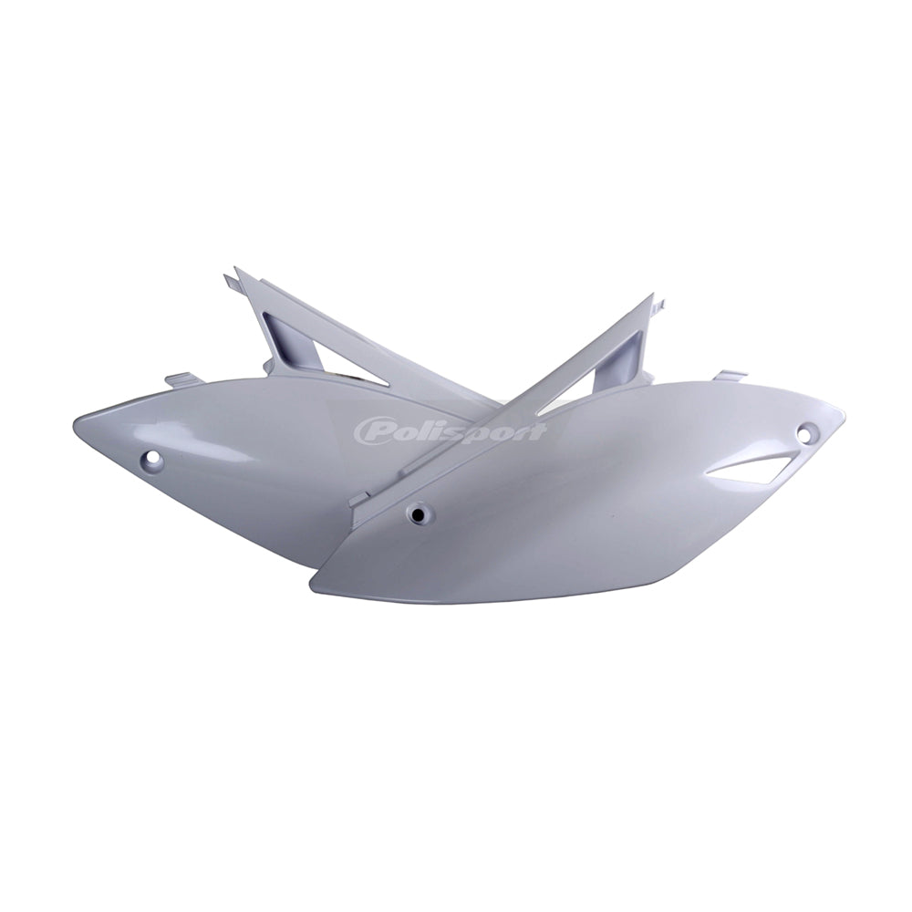 Polisport Side Panels White For Kawasaki KX 250F 2009-2012