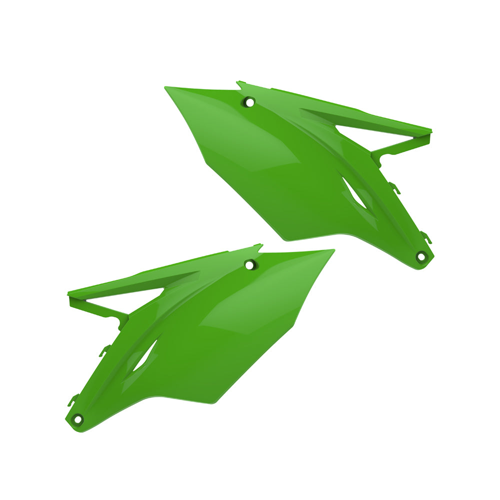 Polisport Side Panels Green 05 For Kawasaki KX 250F 2017-2018