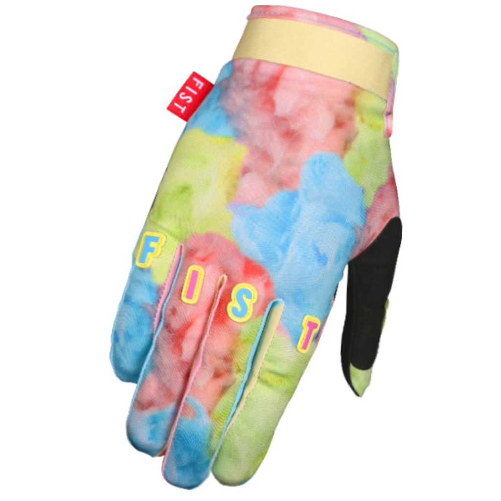 Fist Fairy Floss Blue Adult Gloves Motocross MTB Quad