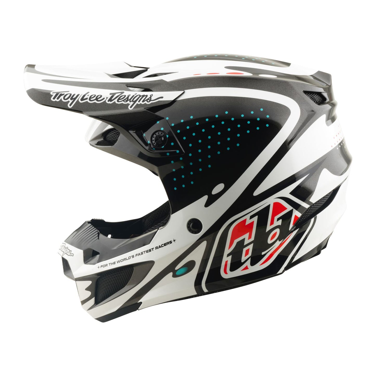 Troy Lee Designs Spring 2026 MX SE5 Polycarbonate The Line Helmets Black