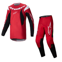 Alpinestars 2025 Fluid Haul Motocross Combo Kit Bright Red Black