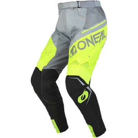 O'Neal 2024 Motocross Combo Kit Hardwear Flow Grey Neon Yellow