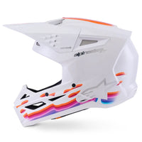 Alpinestars 2026 SM3 Force Motocross Helmet White Glossy