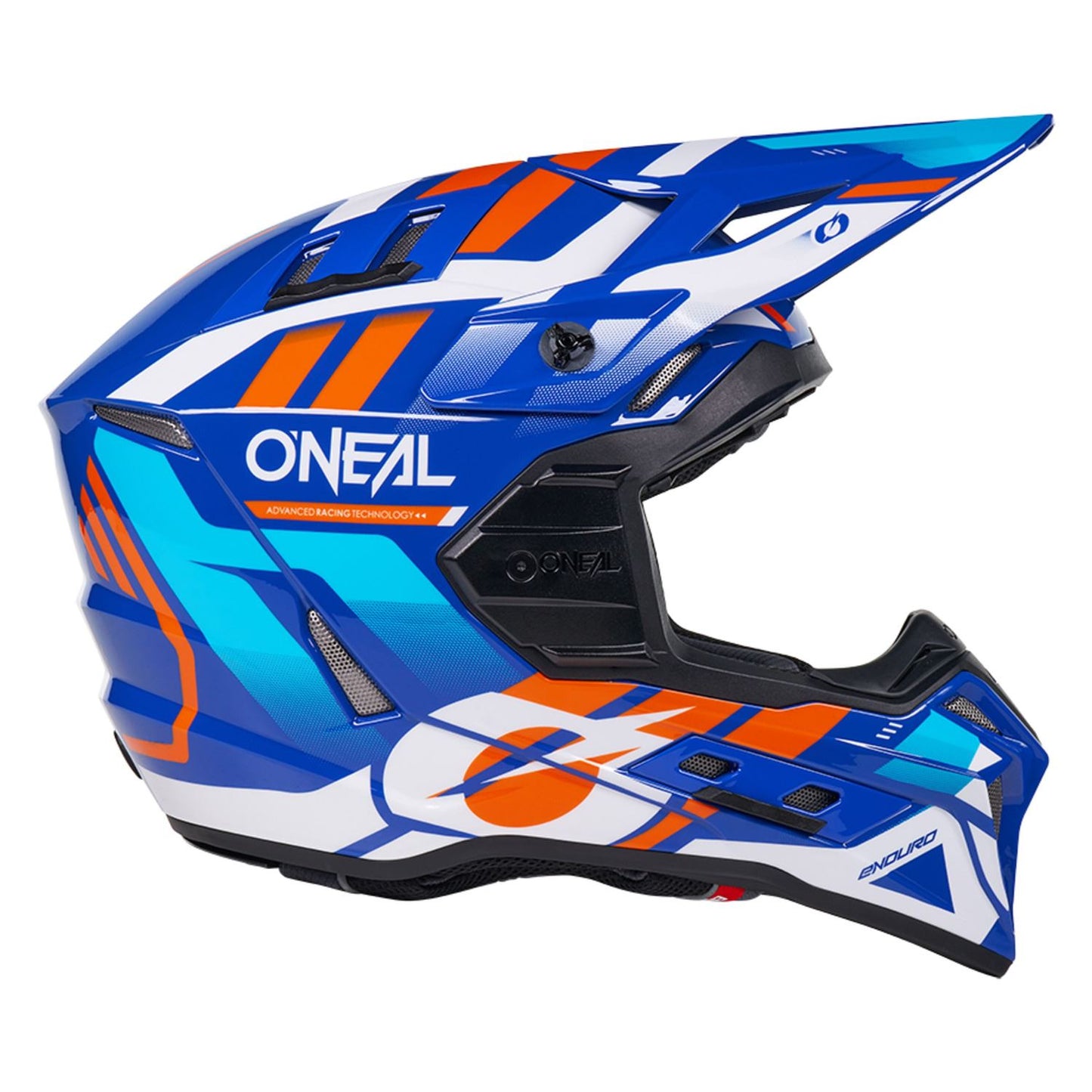 O'Neal 2026 EX-SRS Dust Blue Orange Helmet