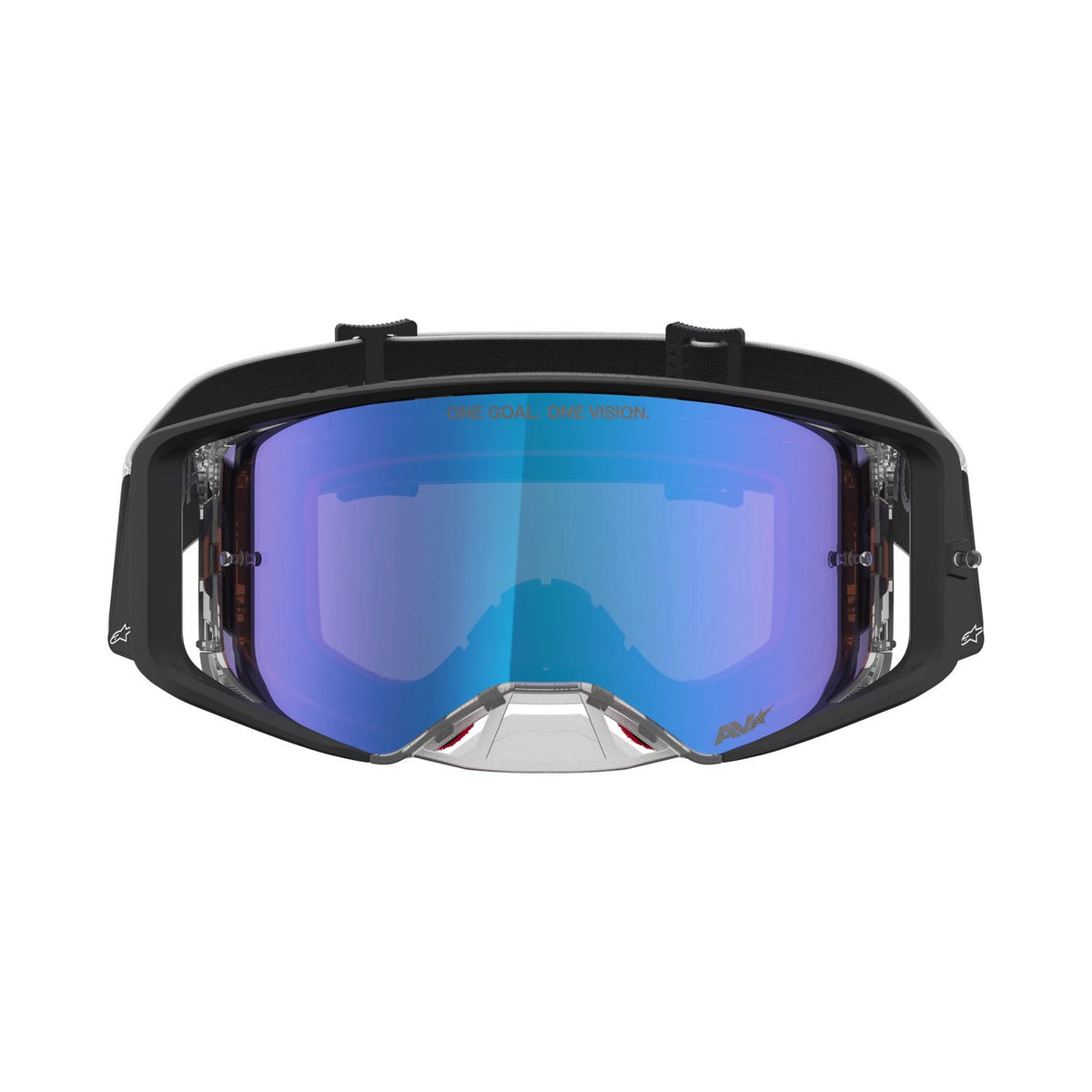 Alpinestars 2027 Supertech Atrox MX Goggles Black Silver Mirror Pink