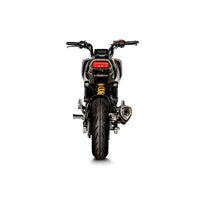 Akrapovic Titanium Black Line Slip On Silencer For Honda MSX 125 ABS Grom 2021-2026