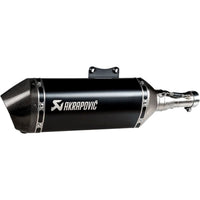 Akrapovic Stainless Steel Black Line Slip On Silencer For Vespa PRIMAVERA 125 IGET ABS 3V Red 2021-2022