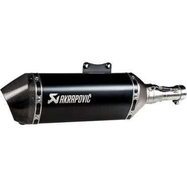 Akrapovic Stainless Steel Black Line Slip On Silencer For Vespa SPRINT 125 IGET ABS Racing Sixties 2021-2022
