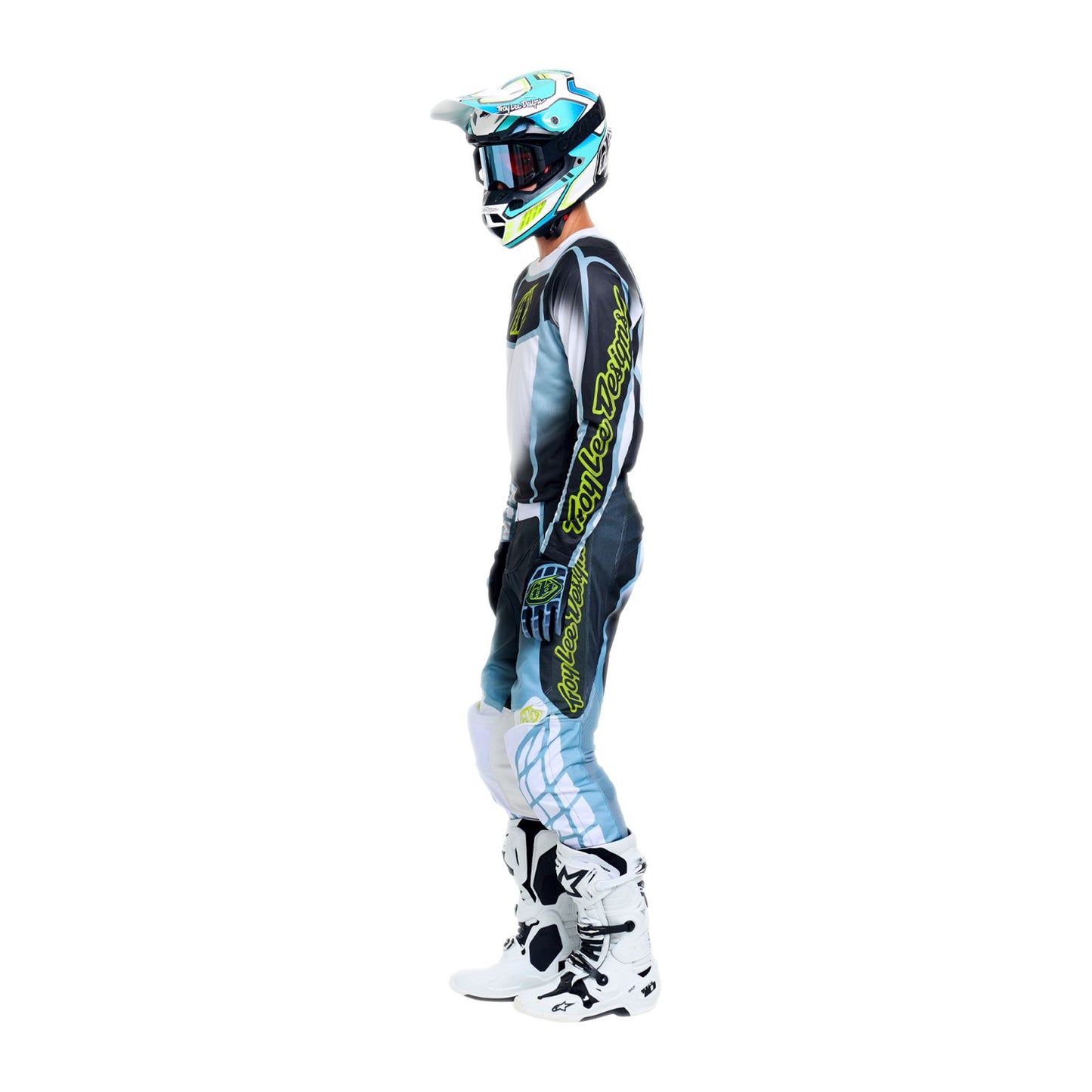 Troy Lee Designs Spring 2026 GP Pro Framework MX Combo Kit Carbon Grey