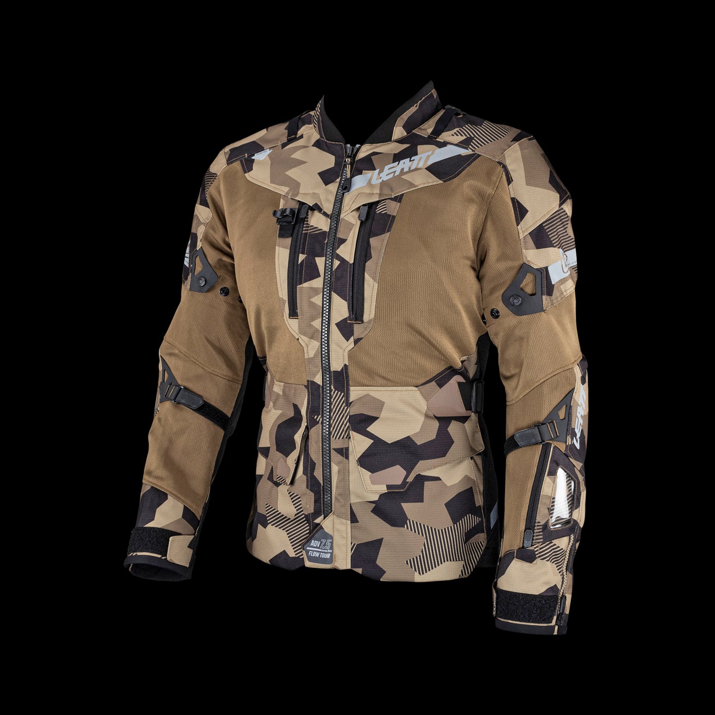 Leatt 2025 Adventure Flowtour 7.5 Jacket Desert
