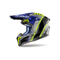 Airoh 2025 Helmet Aviator 3 Hima Blue Gloss