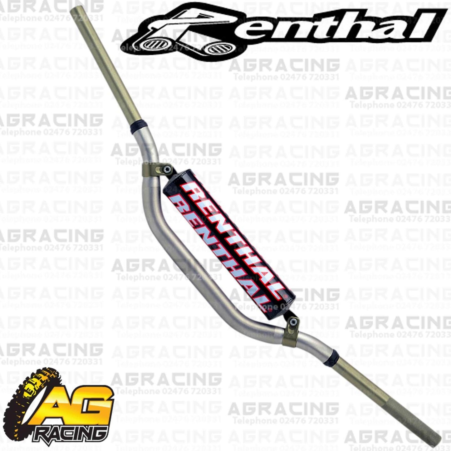 Renthal Twinwall RC Tanium 997 Handlebar Padded For AJP SPR 310 2022