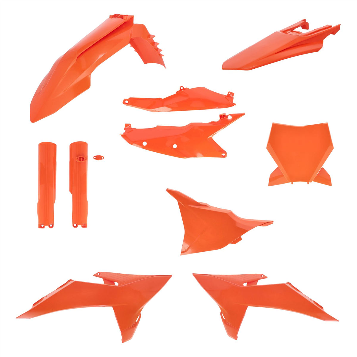 Acerbis Full Plastic Kit Orange 016 For KTM XC 300 2025-2027