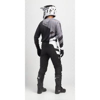 Thor 2025 Sector Checker Black Grey Motocross Combo Kit