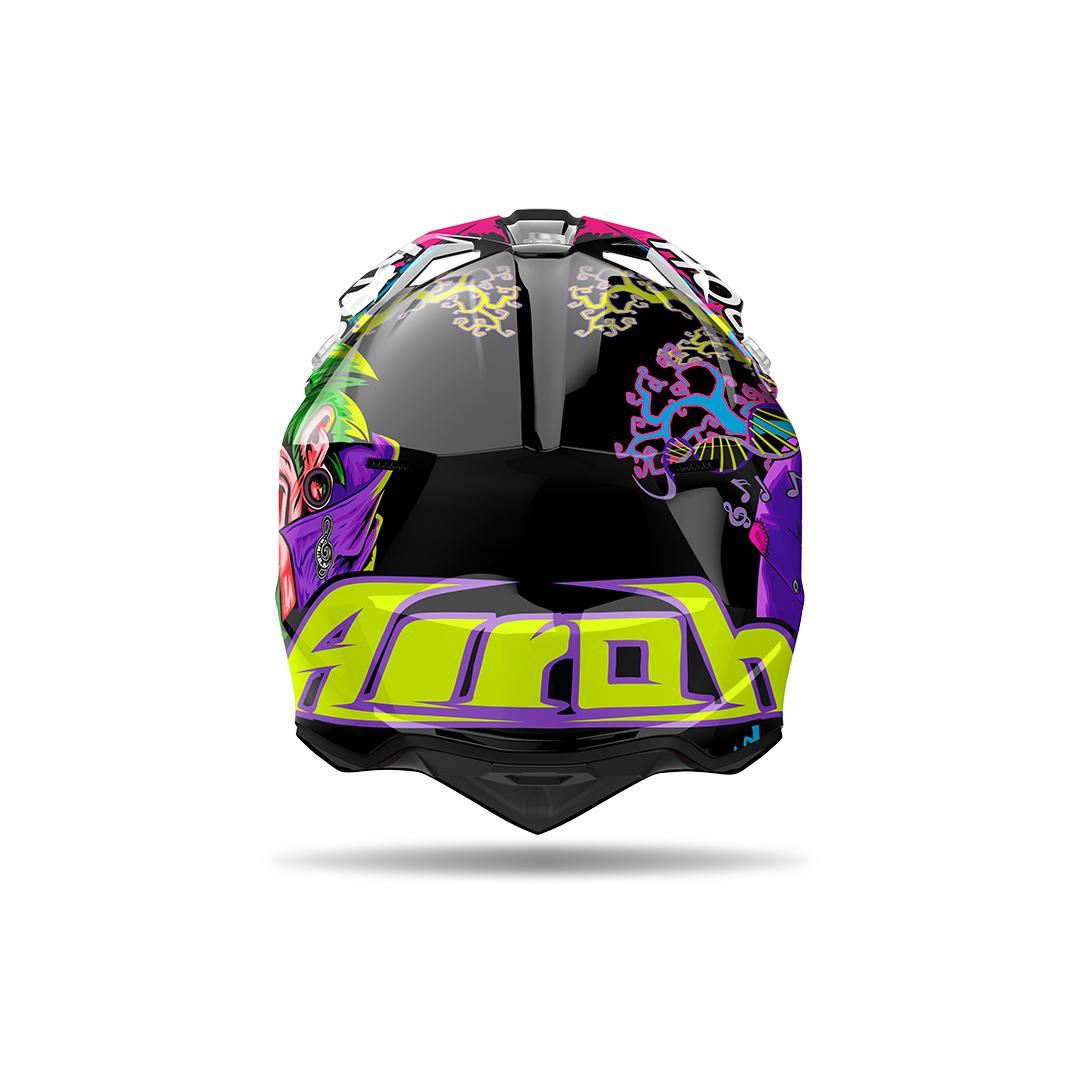 Airoh 2025 Helmet Wraaap Music Gloss