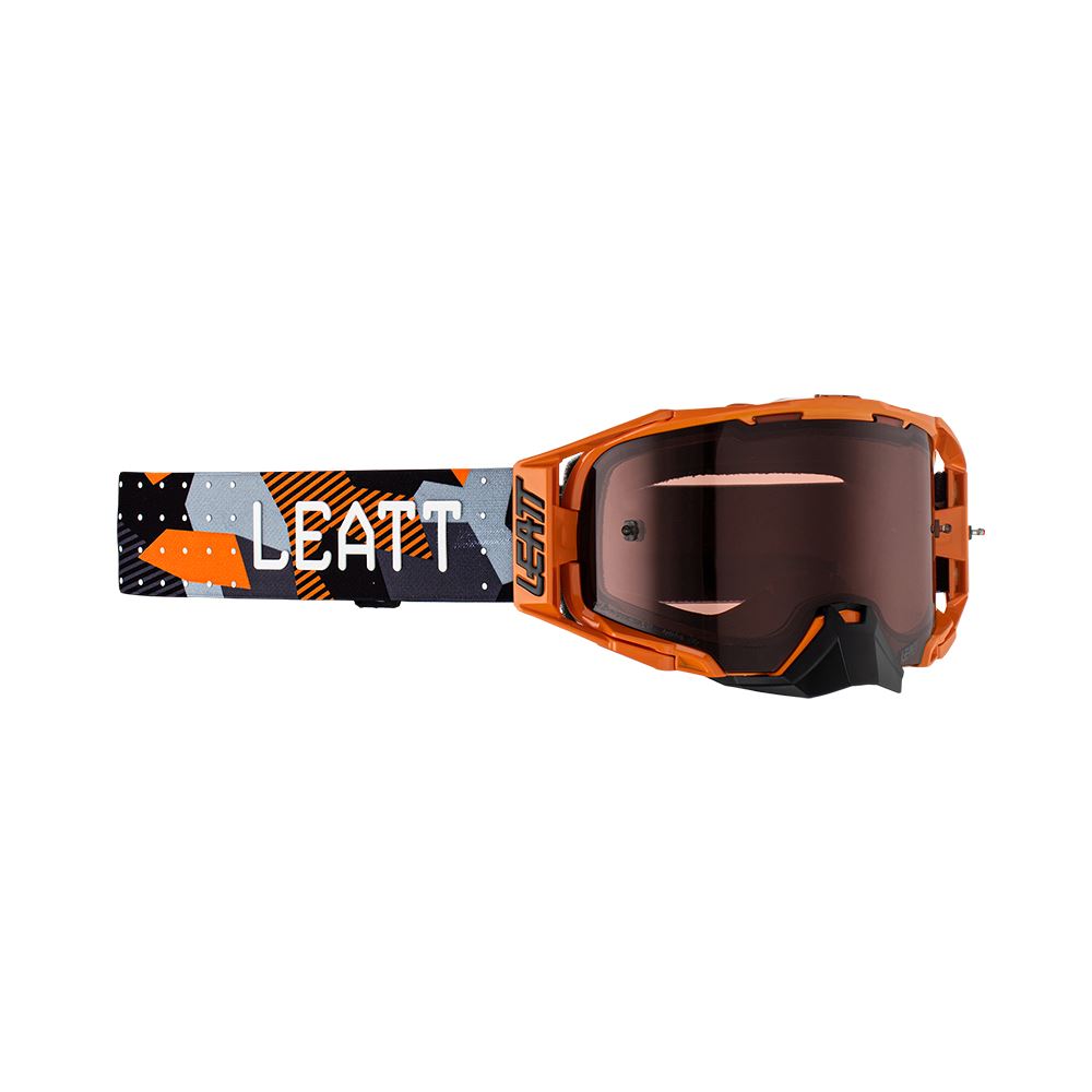 Leatt 2024 Goggles Velocity 6.5 Orange - Rose Anti-Fog Len