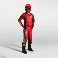 Alpinestars 2027 Racer Hunt MX Combo Kit Fire Red Graystone Hot Coral