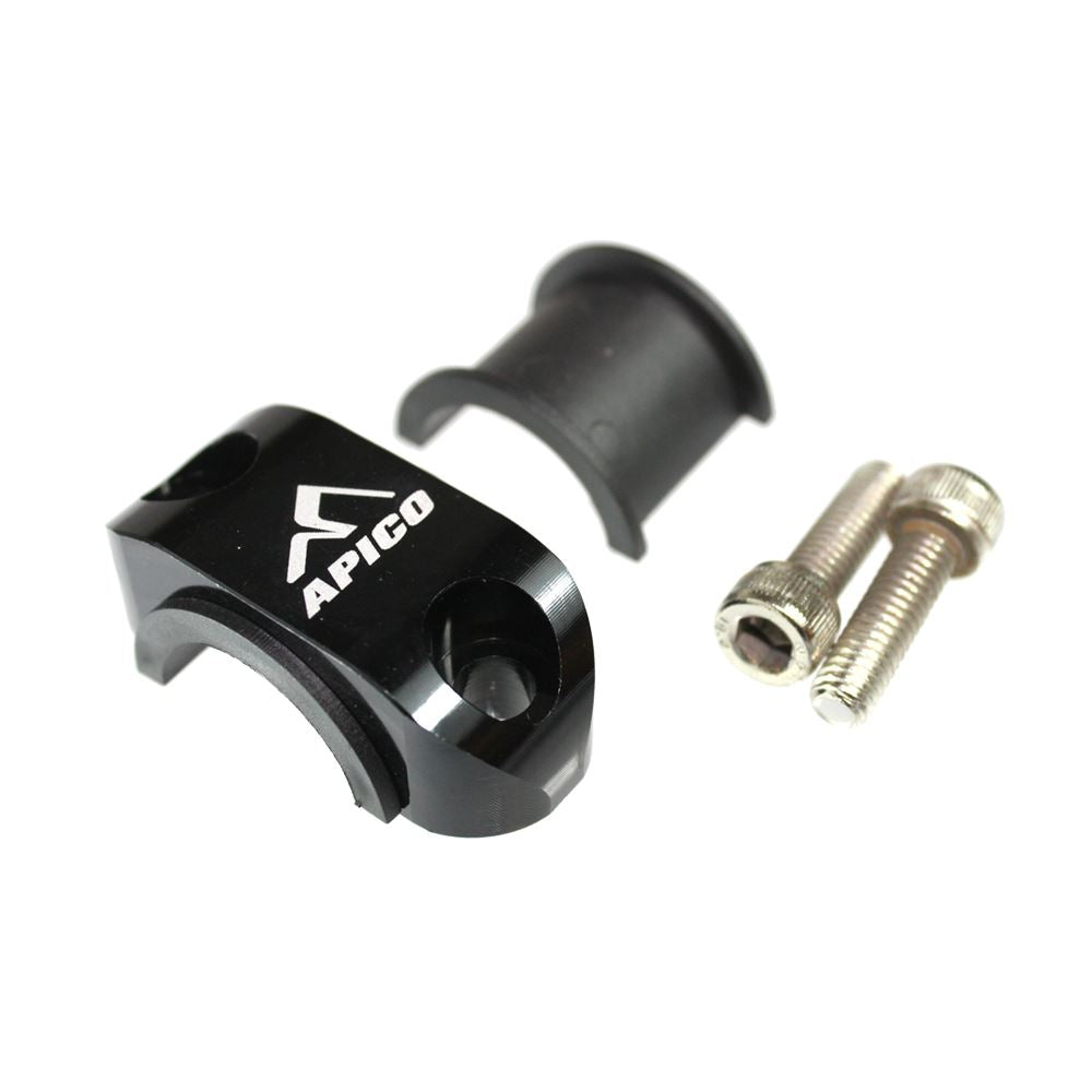 Apico Master Cylinder Perch Rotator Clamp Black For  Yamaha YZ TZF WR WRF