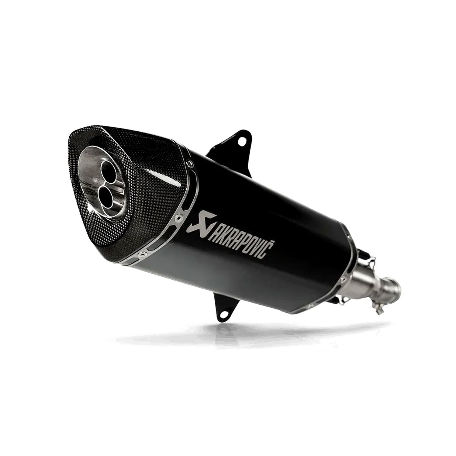 Akrapovic Titanium Black Line Slip On Silencer For Italjet DRAGSTER 300 ABS 2024-2026