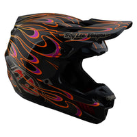 Troy Lee Designs Spring 2025 MX Helmet SE5 Composite Torched Black Grey
