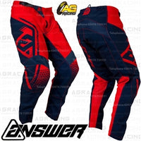 Answer Racing 2019 Youth Kids Syncron Drift Bright Red Midnight Pants Trousers