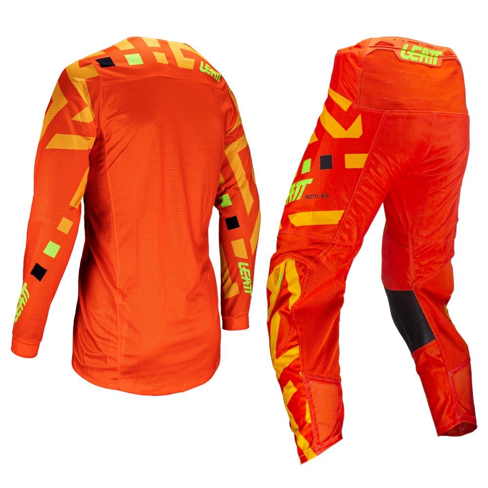 Leatt 2024 Combo Kit Pants & Shirt Mini 3.5 Citrus