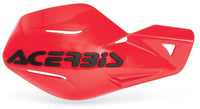 Acerbis Uniko Motocross Handguards Red Black