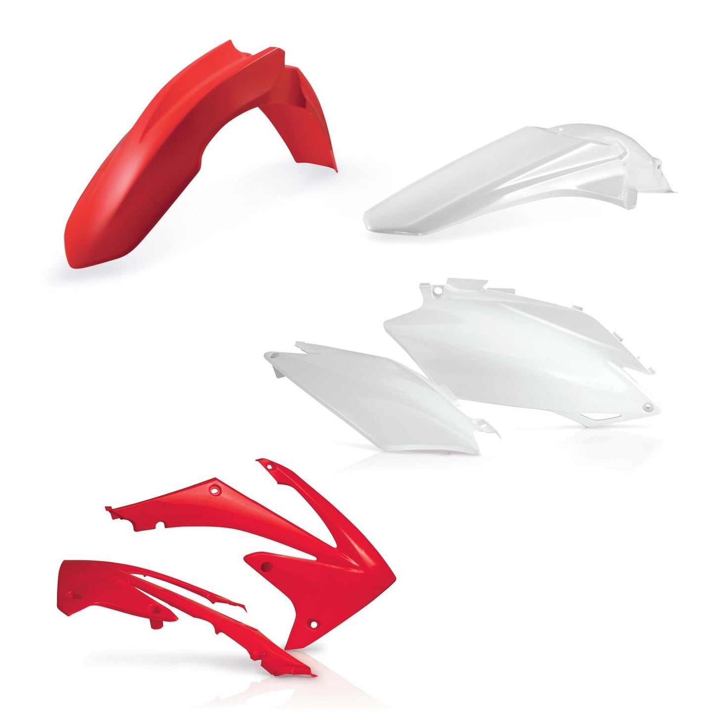 Acerbis Plastic Kit Standard Red Blue For HONDA CRF 450 R 2011-2012