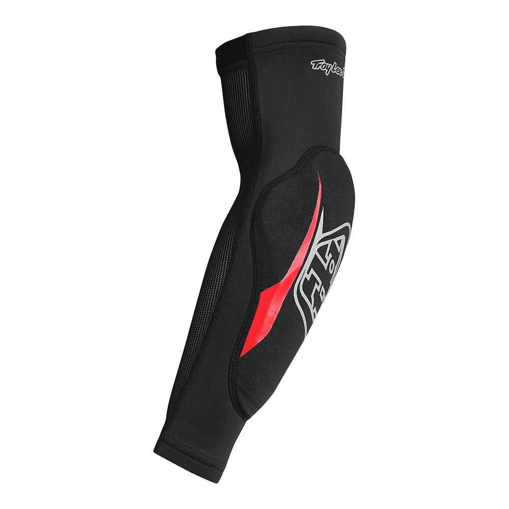 Troy Lee Designs 2025 Motocross Raid Elbow Guards Solid Black