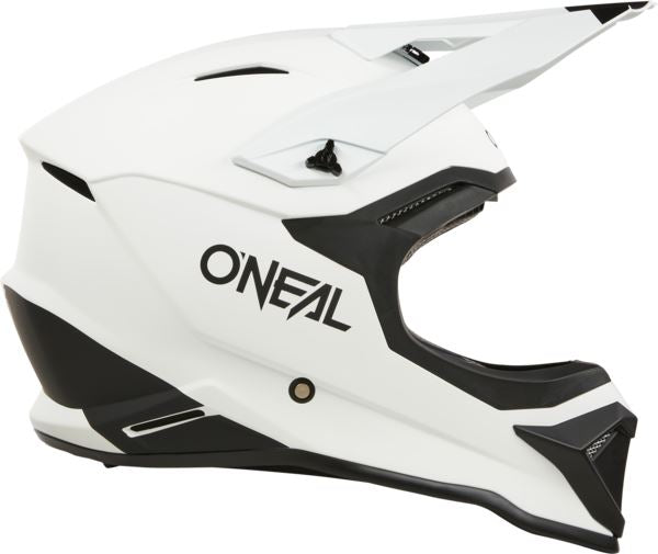 O'Neal 2024 Motocross Helmet 1SRS Solid V.24 White