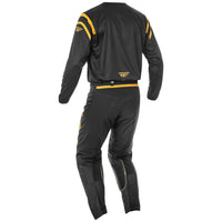 Fly Racing 2025 Kinetic Center Motocross Pants Black Gold
