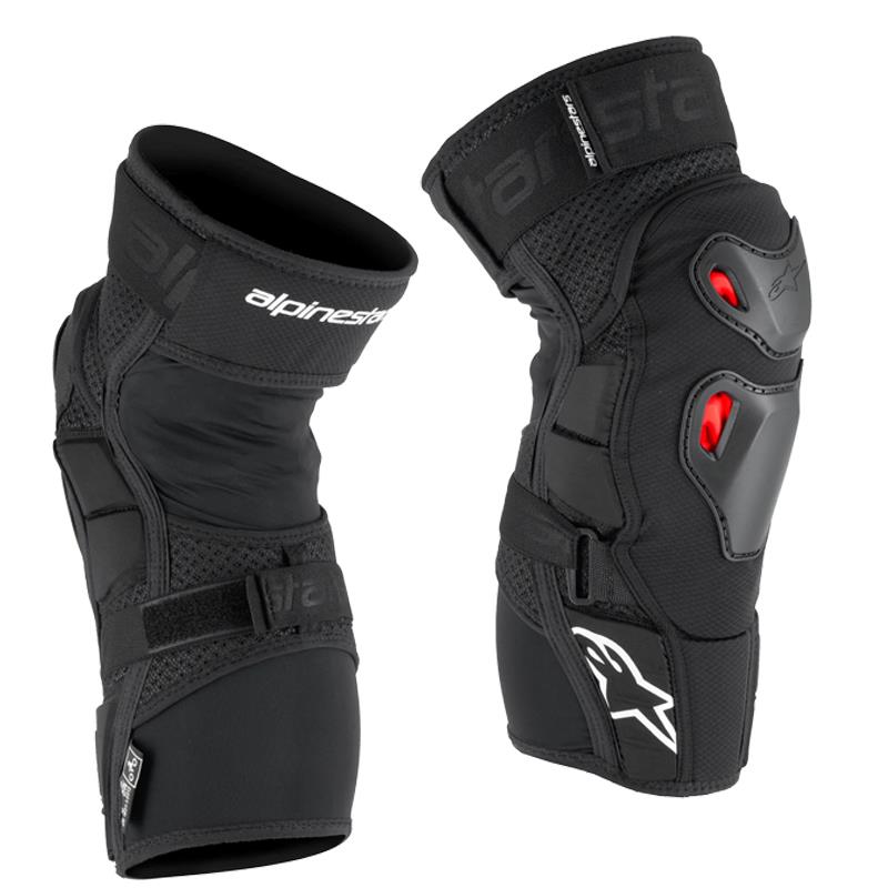 Alpinestars 2025 Bionic Pro Plasma Knee Protectors Black Red White