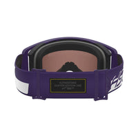 Alpinestars 2026 Supertech Hunter Lawrence Signature Motocross Goggles Purple White Mirror Silver One Size