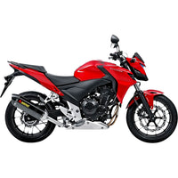 Akrapovic Carbon Fiber Line Slip On Silencer For Honda CBR 400 R ABS 2013-2015
