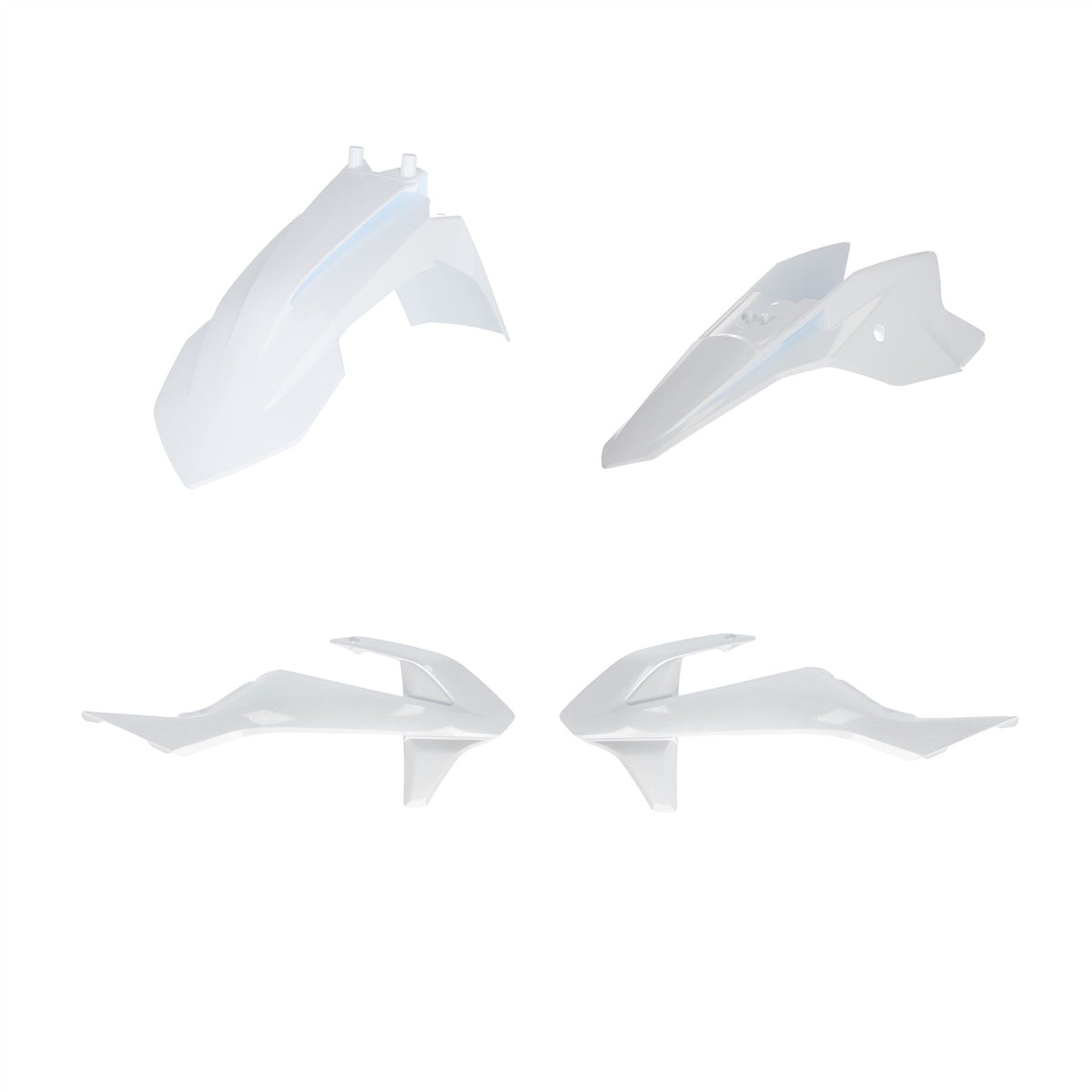 Acerbis Plastic Kit White For Gas Gas MC-E 5 2021-2024