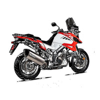 Akrapovic Titanium Line Slip On Silencer For Suzuki DL 1050 ABS V-Strom 2020-2024