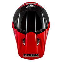 Fly Racing 2026 Motocross Helmet Kinetic DBK Black Red Grey
