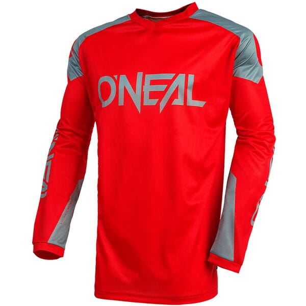 O'Neal 2024 Motocross Jersey Matrix Ridewear Red Grey