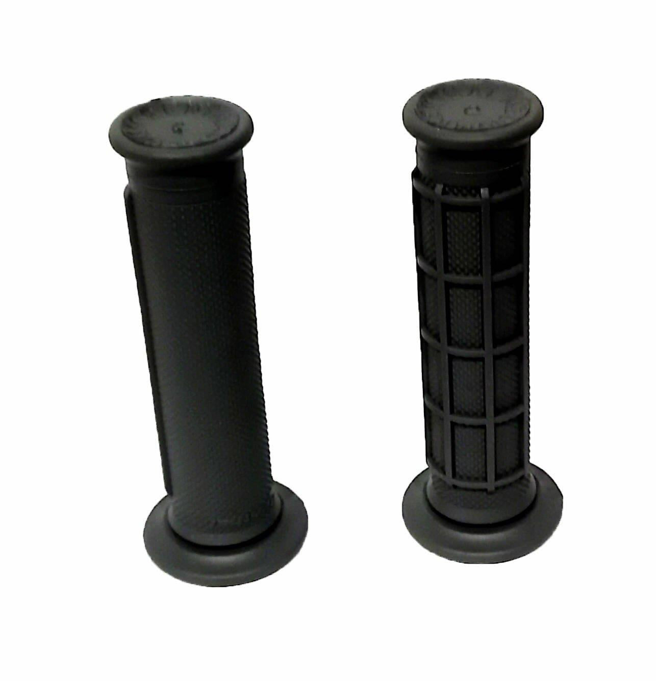 Renthal Firm Black Grips Diamond Half Waffle Quad ATV Grips
