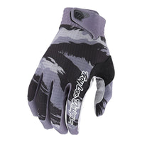 Troy Lee Designs 2025 Youth Air Gloves Brushed Camo Black Grey