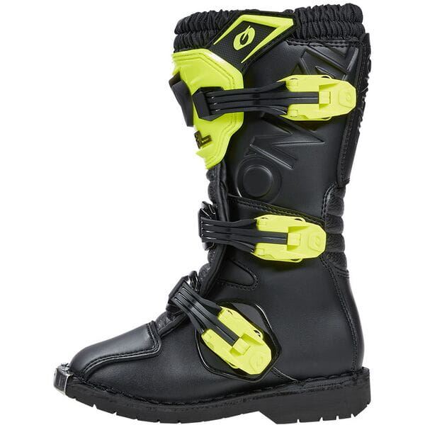 O'Neal 2024 Motocross Boots Rider Pro Youth Neon Yellow
